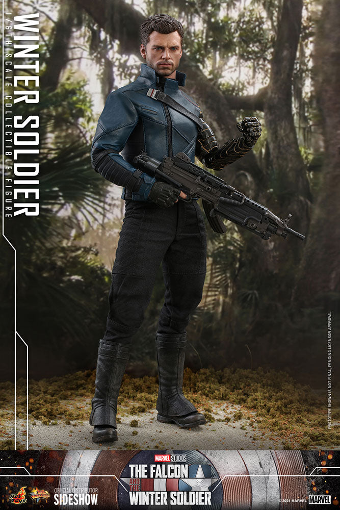 ホットトイズ WINTER SOLDIER 美品 Winter Soldier (Artisan Edition) Sixth Scale Figure by Hot Toys